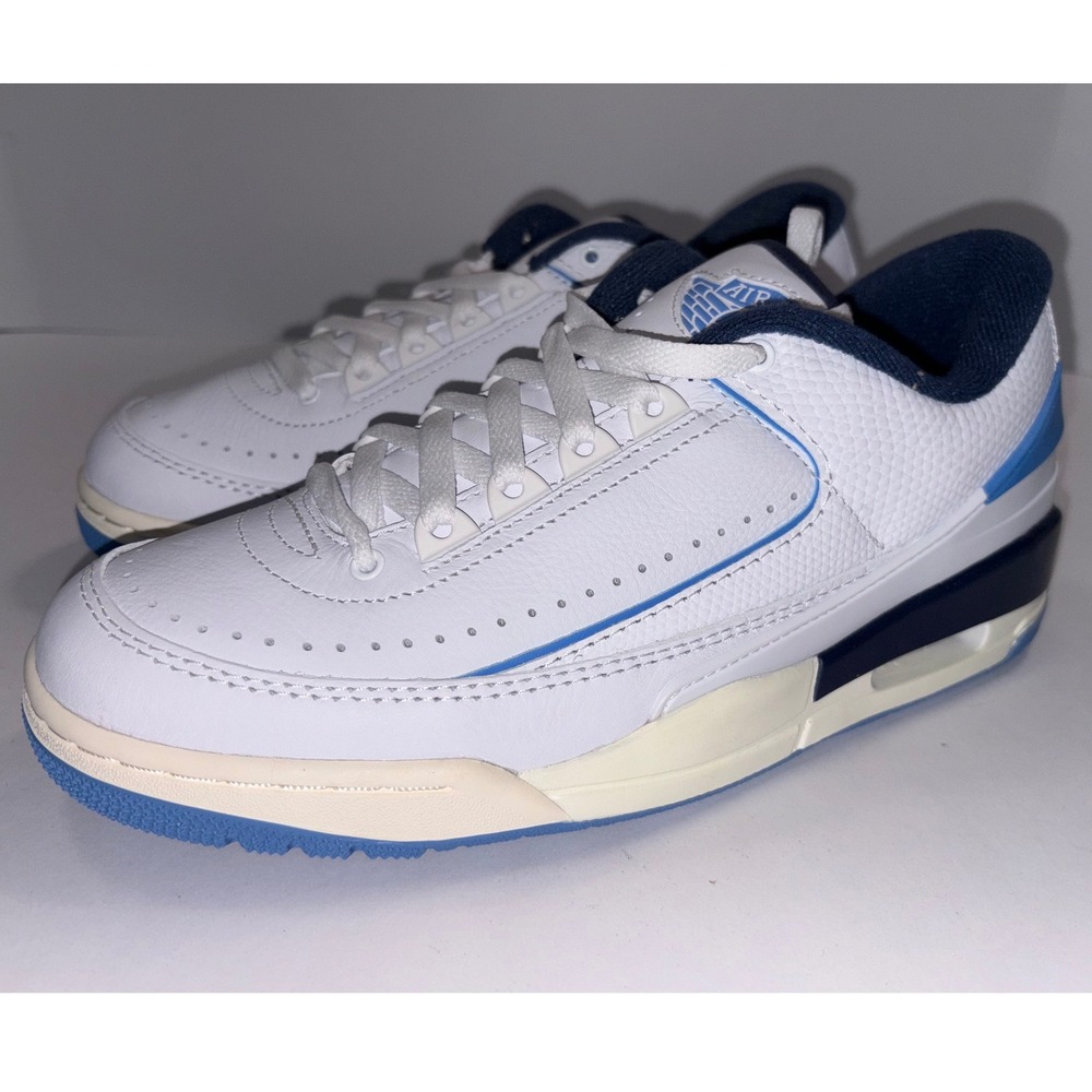 Jordan 2/3 White University Blue FD0383-144 Mens Size 8 Sneakers New in Box